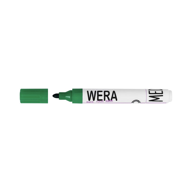 Wera Permanent Märkpenna 1-3mm Grön. Från 6,1kr/styck!