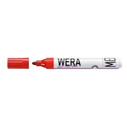 Wera Permanent Märkpenna 1-3mm Röd