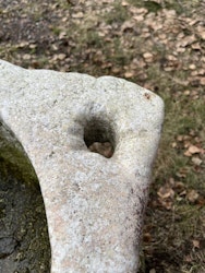 Stentråg rund 81x53cm