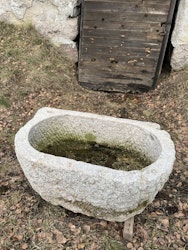 Stentråg rund 81x53cm