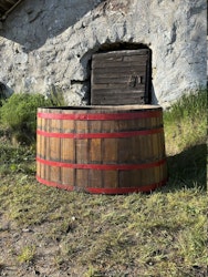 Vintage badkar av ek