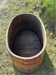 Vintage badkar av ek