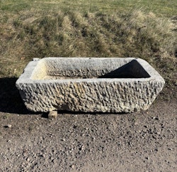 Stort kalkstenstråg 130x65cm