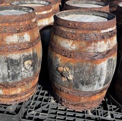 Whiskyfat 60 liter med patina
