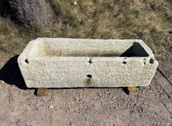 Stort kalkstenstråg 138x60cm