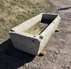 Stort kalkstenstråg 138x60cm