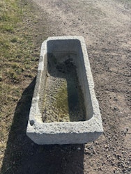 Stort kalkstenstråg 140x59cm
