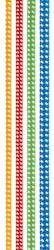Cords, 7 mm, Blue