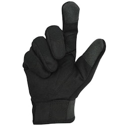 SKIN GLOVES SZ. M BLACK