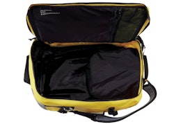 DUFFEL 65, 65 liters, Yellow, Black
