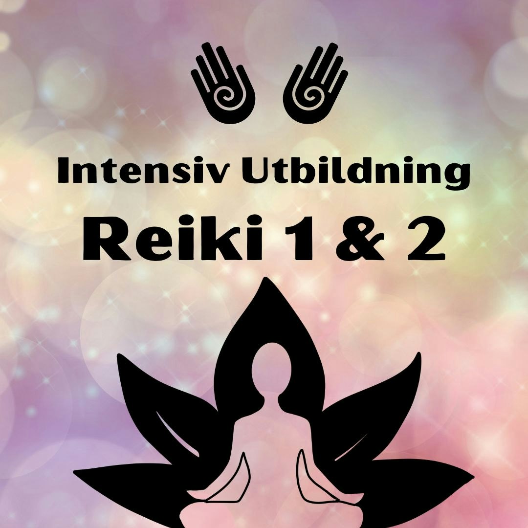 Intensiv utb. Reiki nivå 1 & 2 + Fördjupning - Datum: 20-22 okt 2023