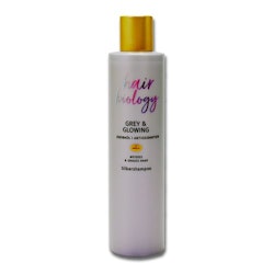 Hair Biology Shampoo Grey & Glowing, 250 ml (Silver Schampoo)