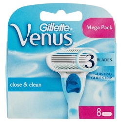 Gillette Venus Original Rakhyvelblad För Kvinnor - 8-pack