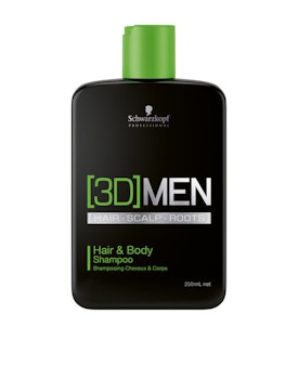 Schwarzkopf 3D Men Hair & Body Shampoo 250ml