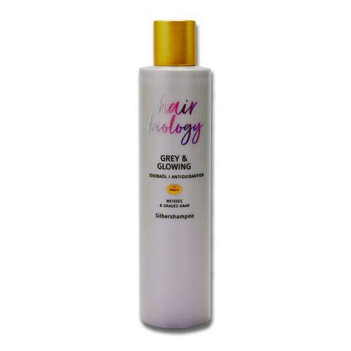 Hair Biology Shampoo Grey & Glowing, 250 ml (Silver Schampoo)
