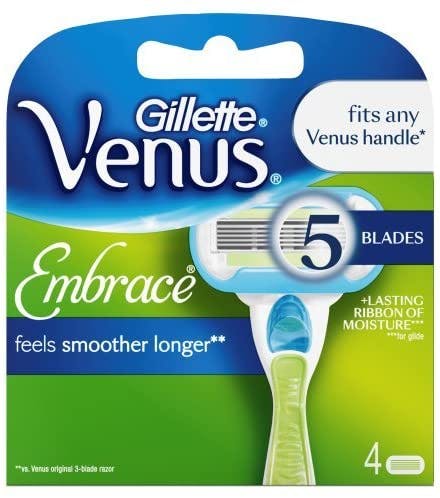 Gillette Venus Embrace 5 blades 4st