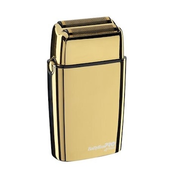 BaBylissPRO Double Foil Metal Shaver Gold FXFS2GE