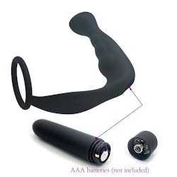 Penisring med anal vibrator