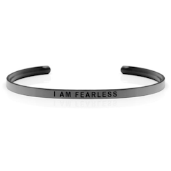 DANIEL SWORD | Armband | I am fearless - Space Grey