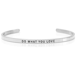 DANIEL SWORD | Armband | Do what you love - Steel