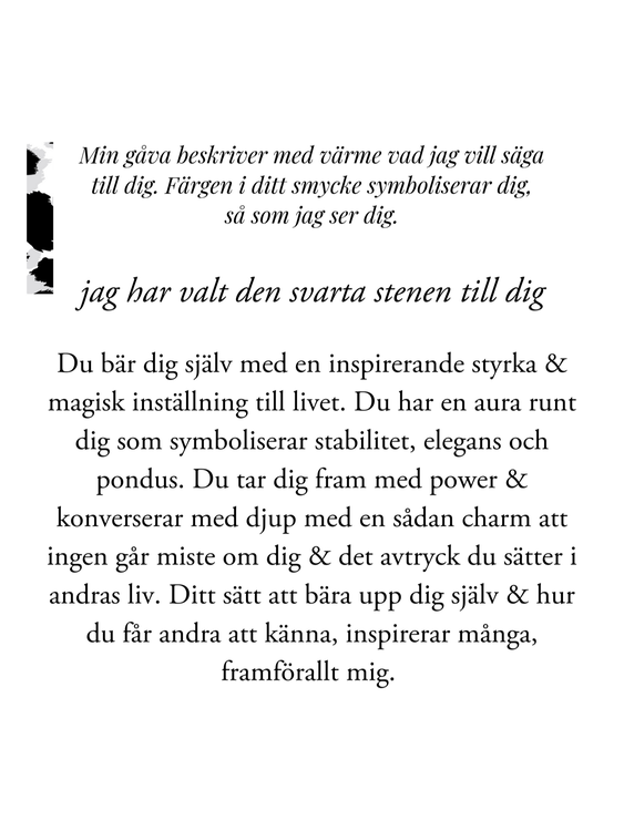 STAR OF SWEDEN | Halsband | Be Dazzled | Dark Mystery Gold