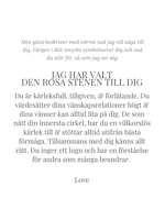 STAR OF SWEDEN | Örhängen | Silver | Rosa sten