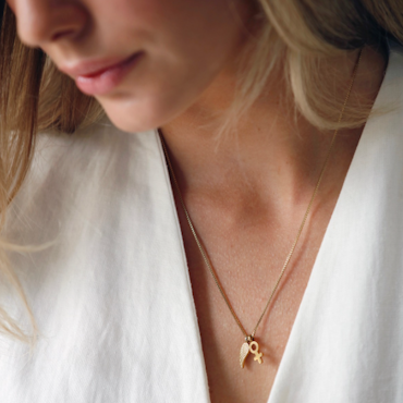 BUD TO ROSE | Halsband | Wing Woman Gold