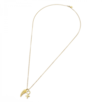 BUD TO ROSE | Halsband | Wing Woman Large Gold