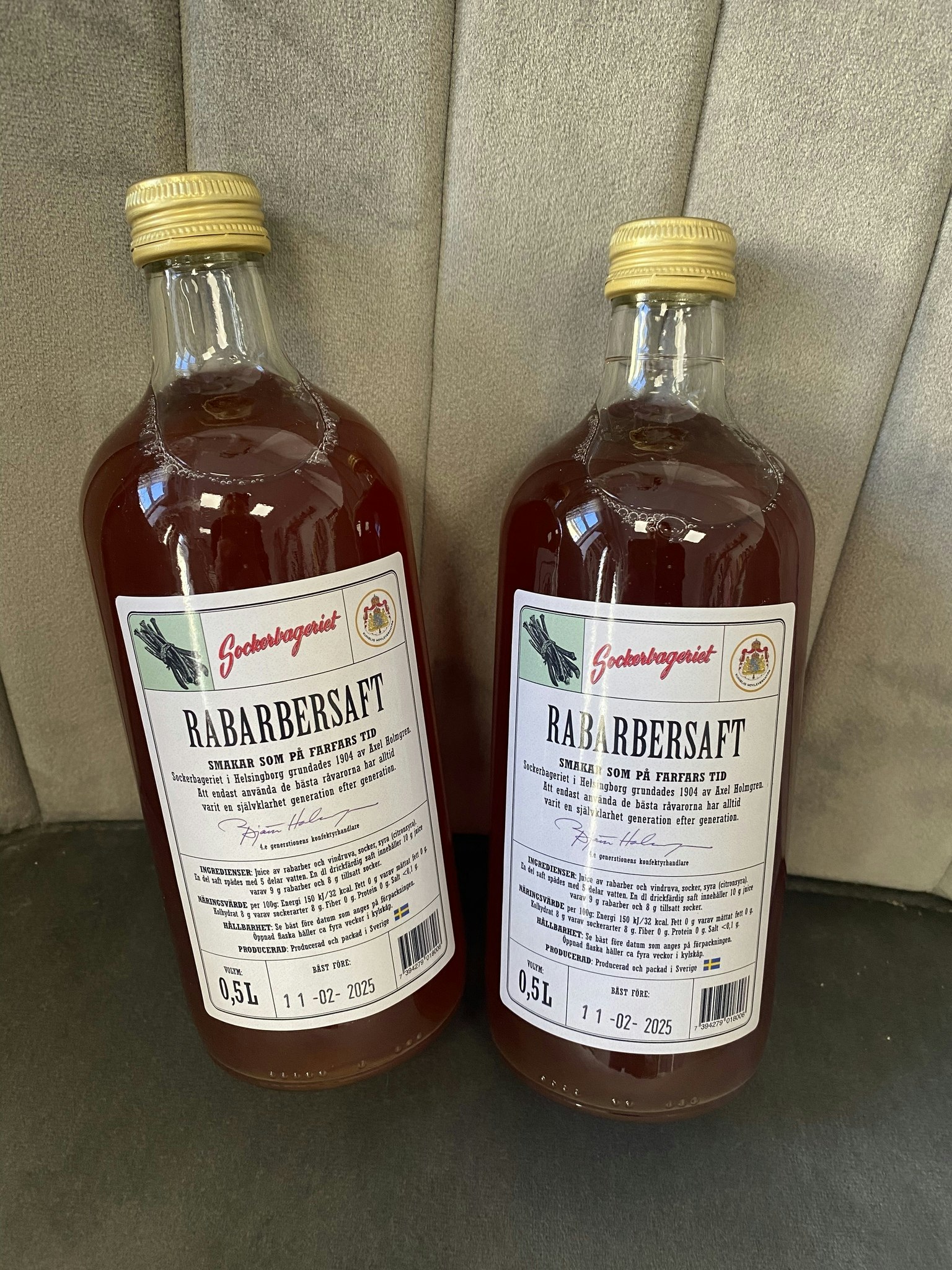 Gammaldags Rabarbersaft