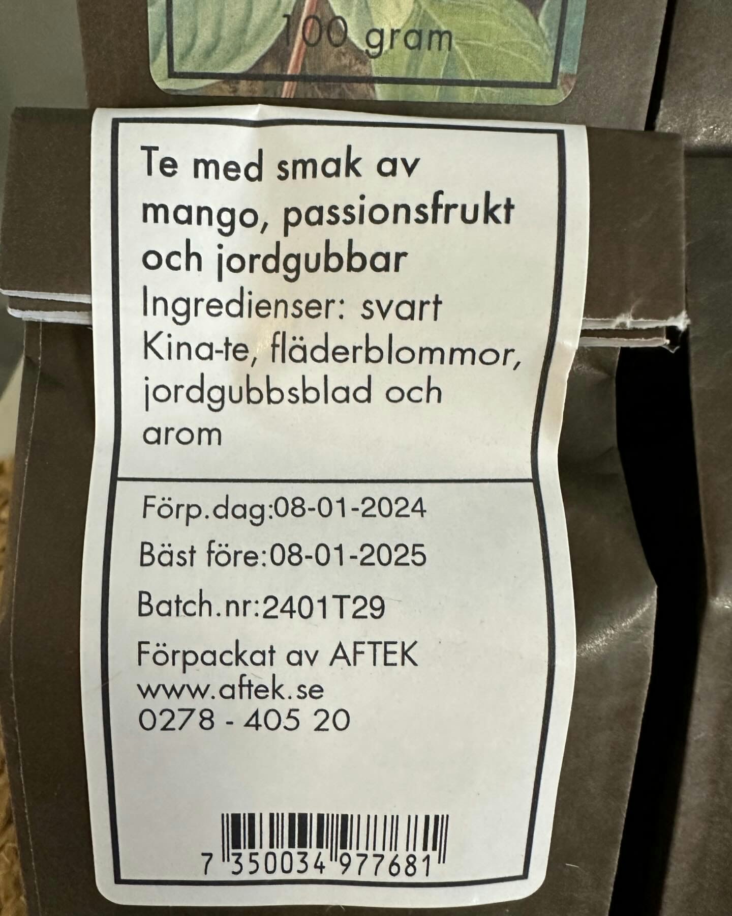 VÄRMLANDS LANDSKAPS TE 100g