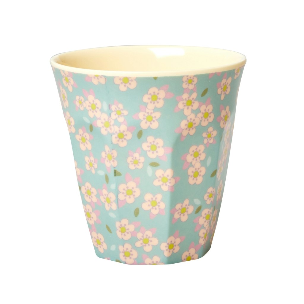 RICE MUGG MED SMÅ BLOMMOR