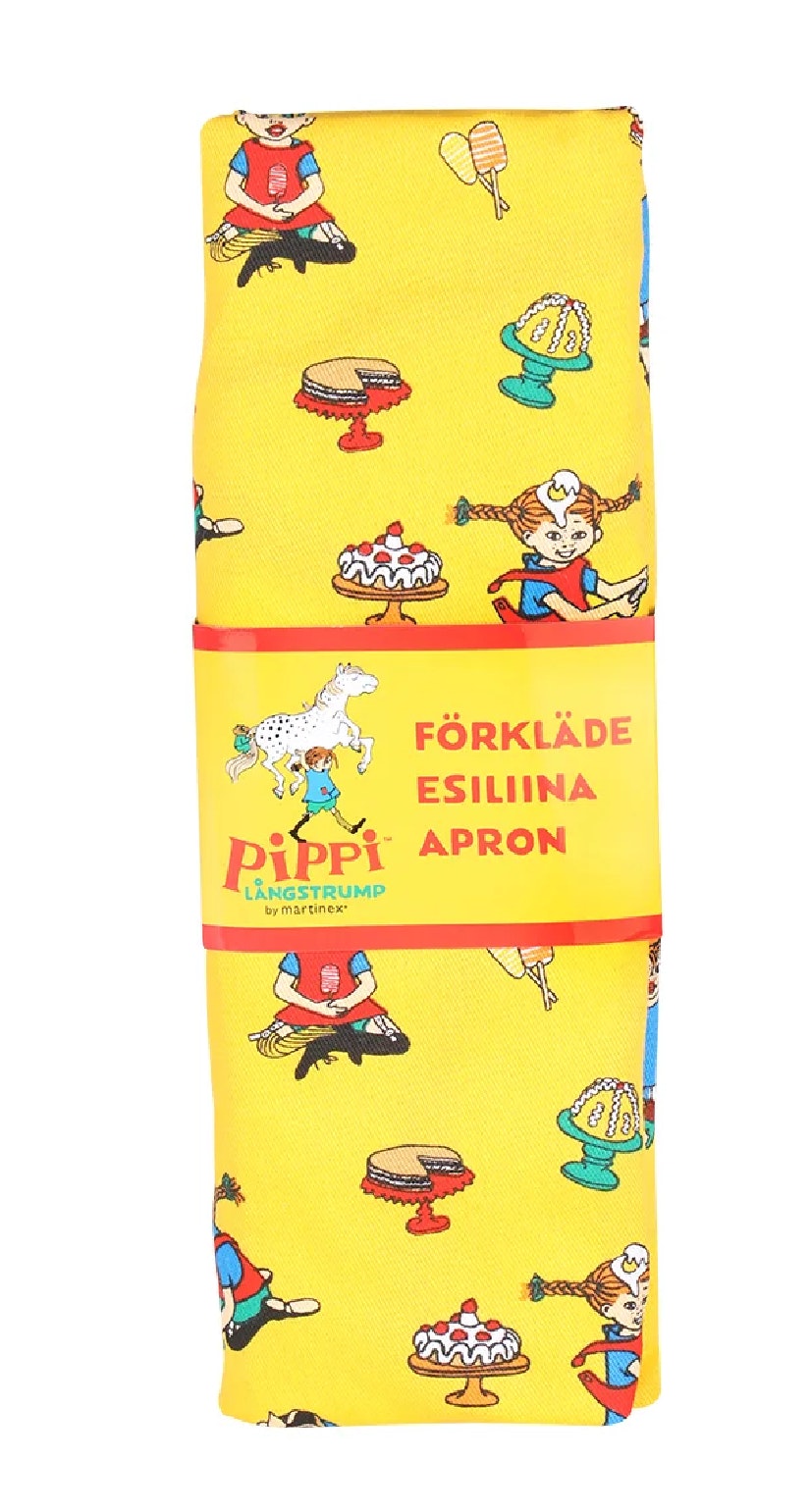 PIPPILÅNGSTRUMP BAKARFÖRKLÄDE