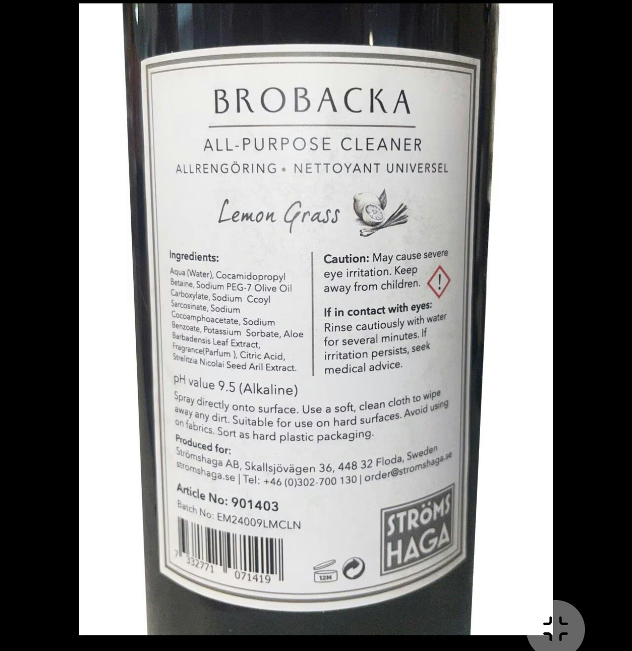 BROBACKA ALLRENGÖRING CITRONGRÄS