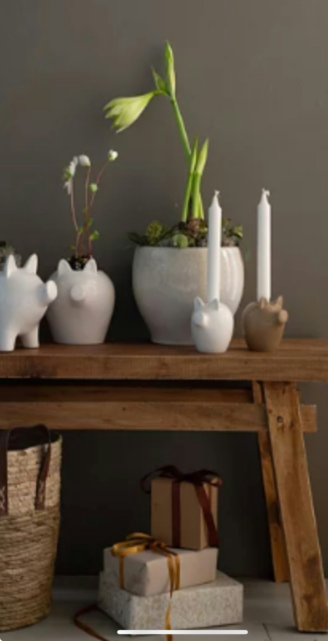 LJUSSTAKE KIM GRIS BEIGE
