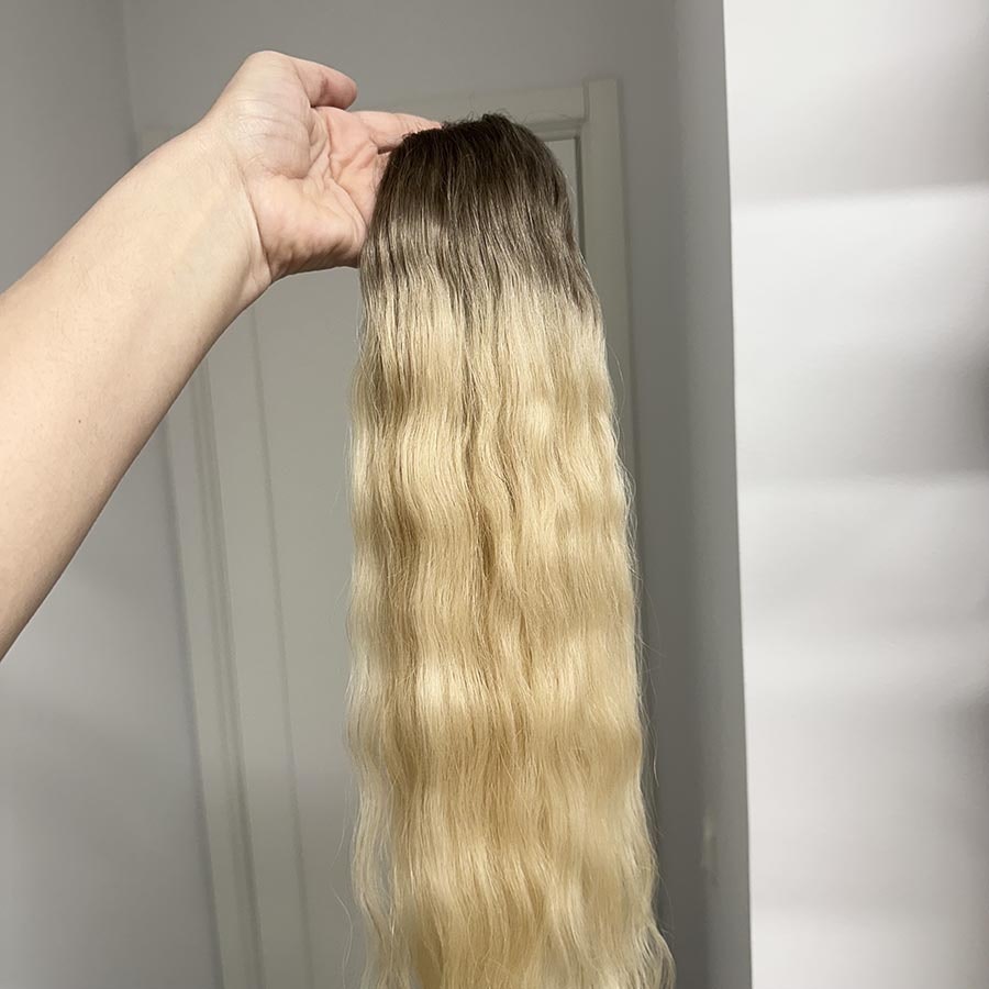 Premium Tejp Extensions 10 st - 50/60 cm Ombre # 6/61 - OUTLET