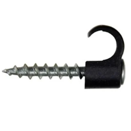 Skruvclips TCS-C3 14-18 svart 100st