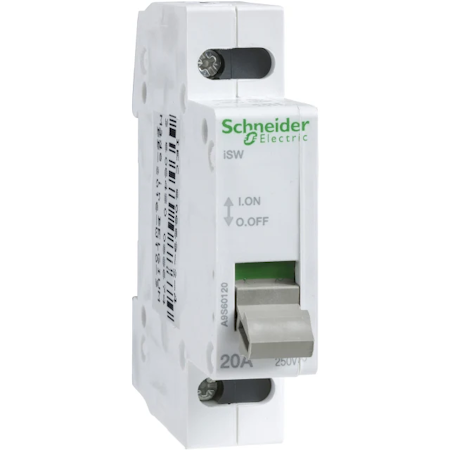 STRÖMSTÄLLARE ISW 2P 20A, Schenider