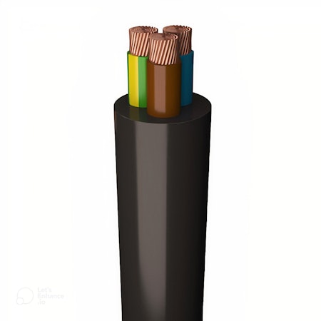RV-K 3G2,5 Jordkabel - Draka Aceflex