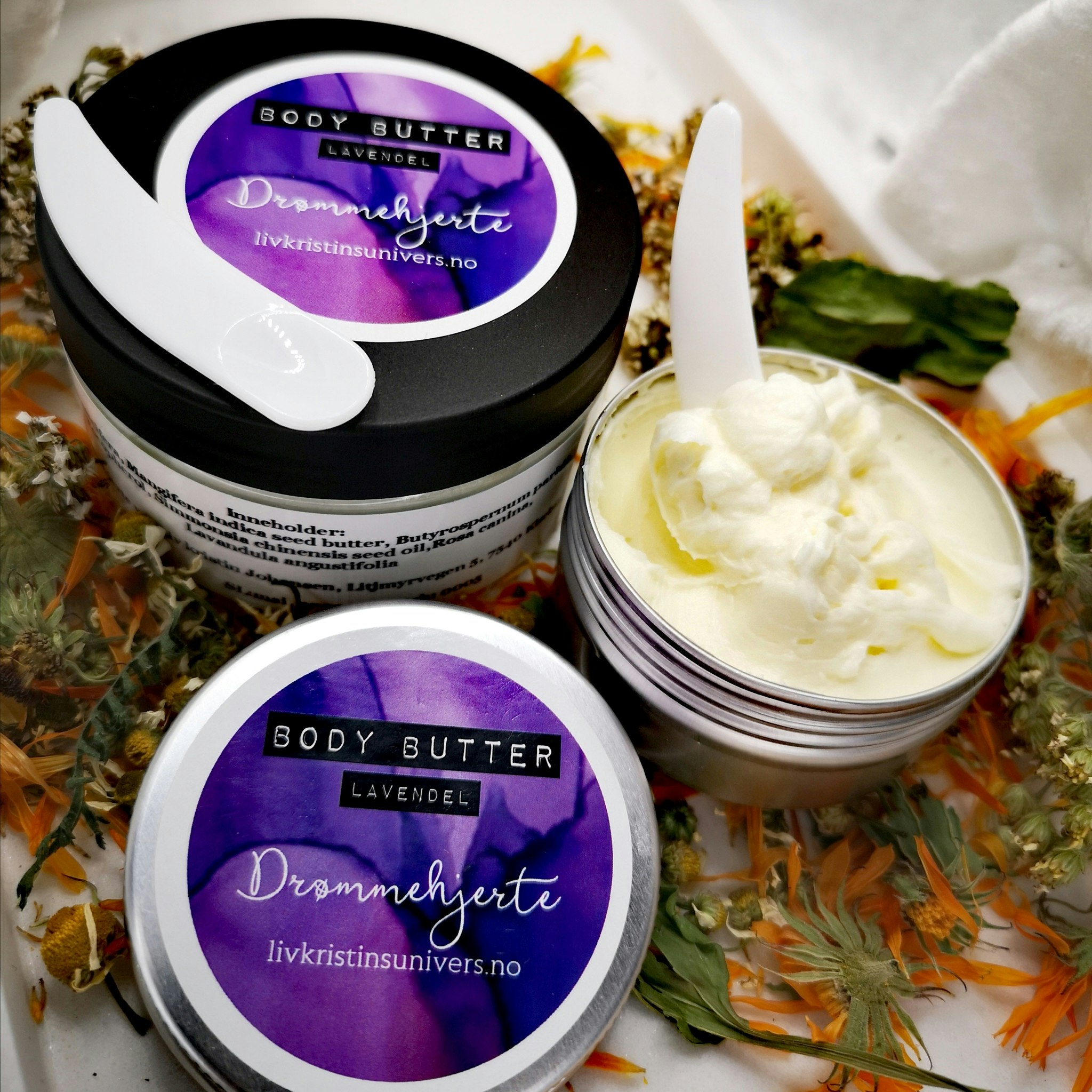 Body butter med lavendel