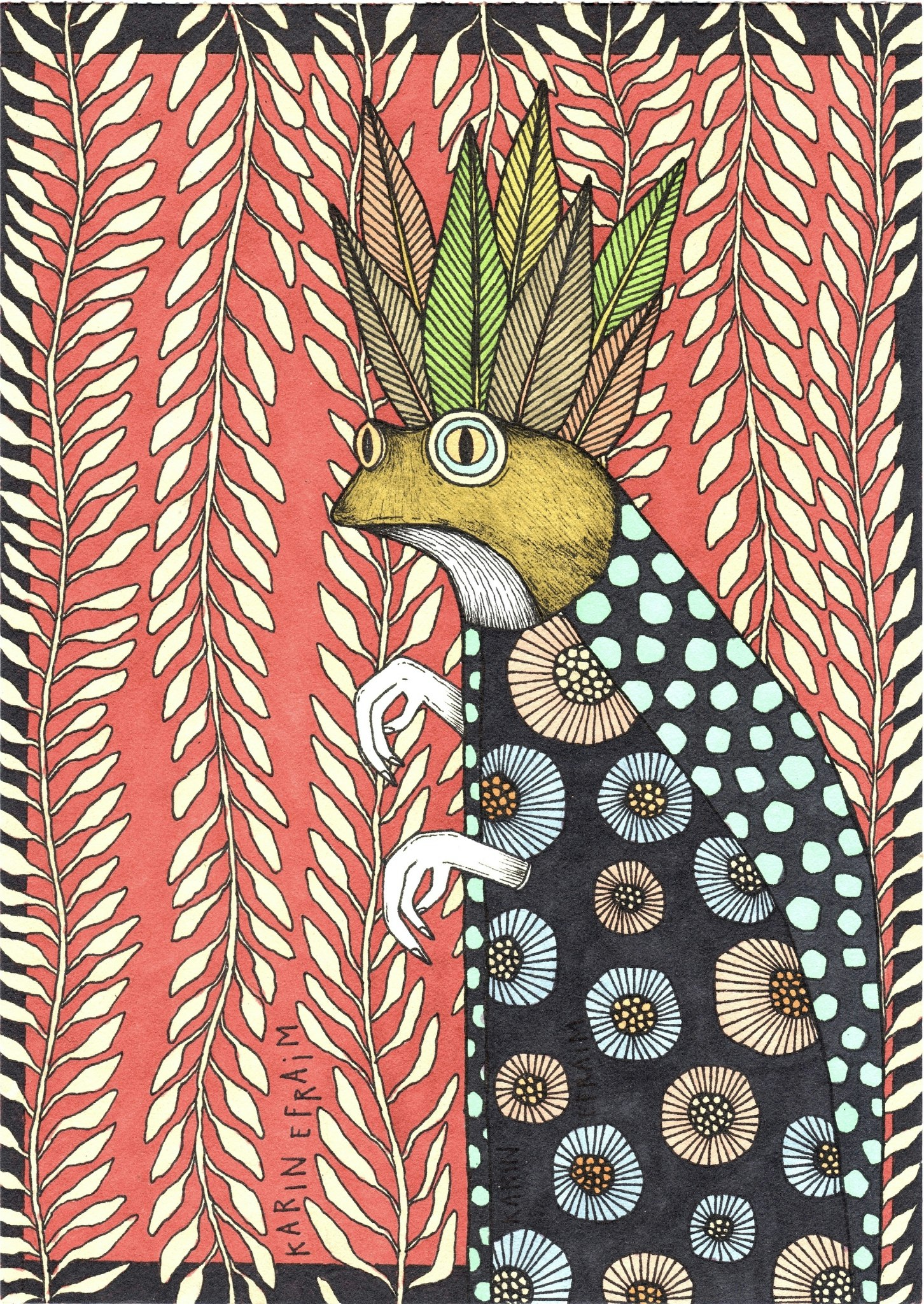 GRODKUNGEN - affisch