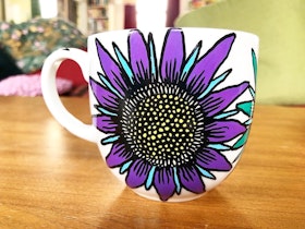 OLIKA BLOMMOR mugg