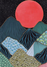 BLOOD MOON - affisch