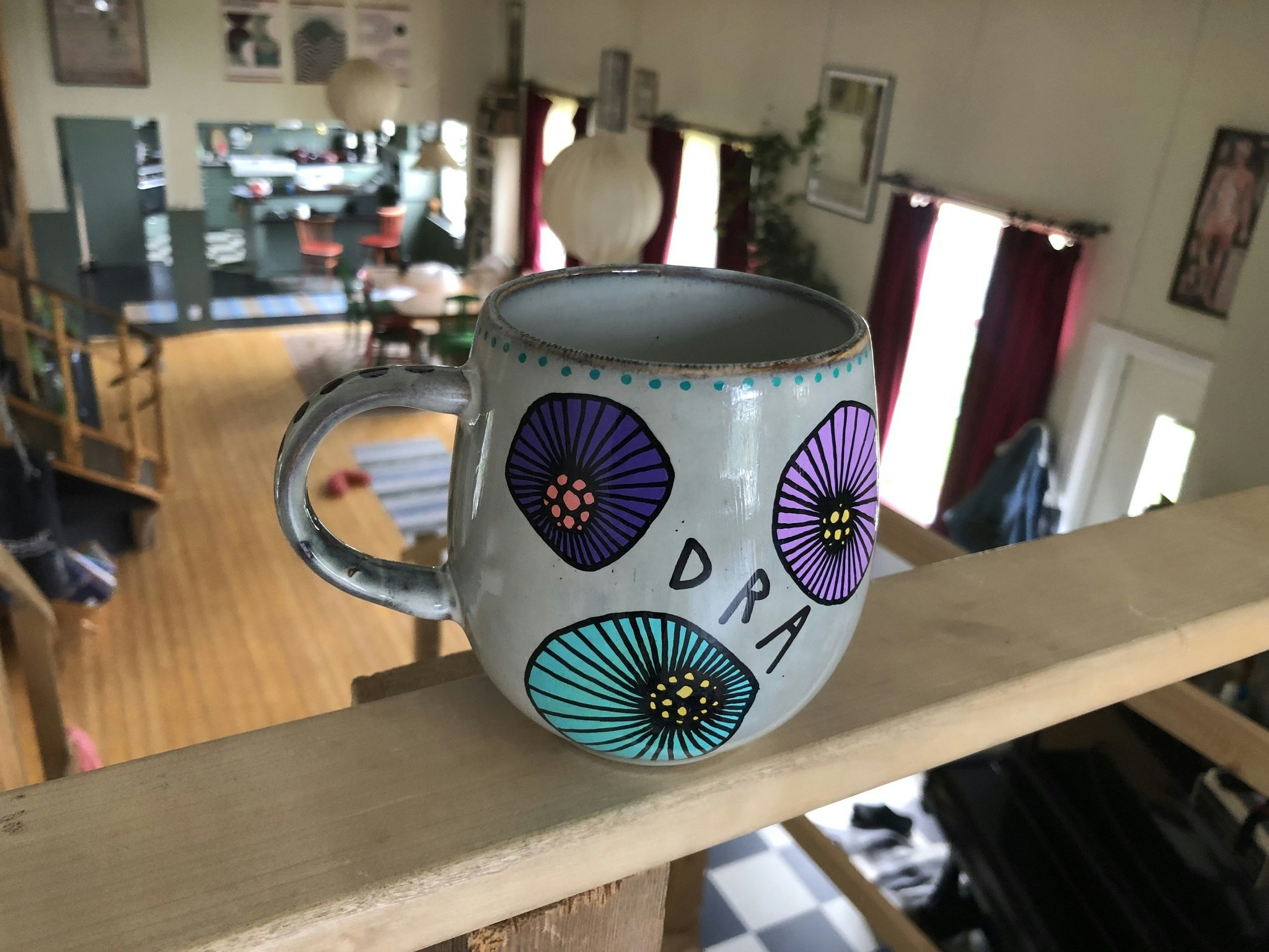 DRA ÅT HELVE(TE) mugg
