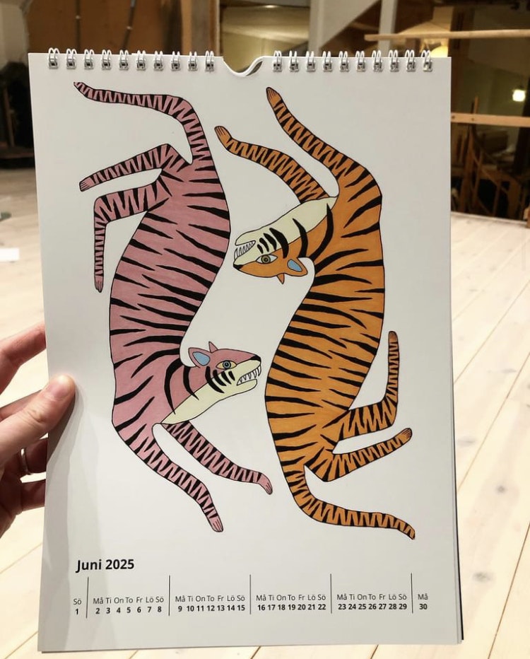 NYHET! KALENDER - 2025 - TIGRAR