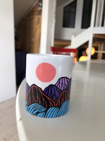 Kaffekopp - Bergskap liten