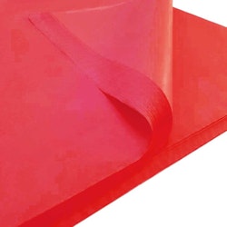 Silkespapper Röd 50x75cm.