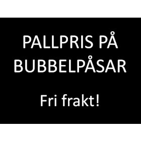 Pallpris bubbelpåsar. Från 74 öre! - Postorderpåse.se