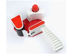 Packing tape dispensers