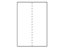 2 transport labels per A4 sheet. Approximately 105 x 297mm. Self-adhesive labels for your printer.