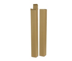 Tubkartong L720 x B80 x H80mm.